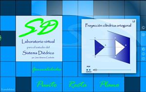 Laboratorio virtual para el estudio del Sistema Diédrico