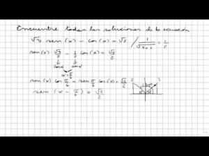 Trigonometría 7 Ecuaciones Trigonométricas
