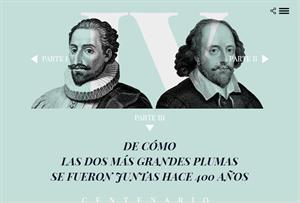 Cervantes y Shakespeare en el IV centenario de su muerte. El País