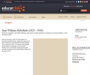 Juan Williams Rebolledo (1825 - 1910) (Educarchile)