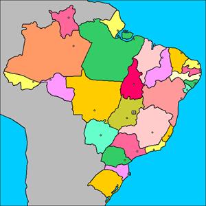 Mapa interactivo de Brasil: estados y capitales (luventicus.org)