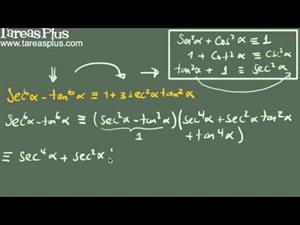 Demostración de una identidad trigonométrica parte 10 (Tareas Plus)