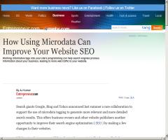 How using microdata can improve your website SEO