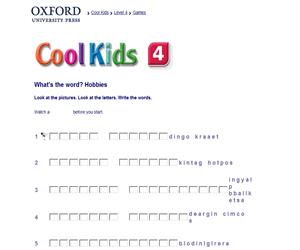 What's the word? Cool Kids 4