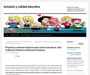 Proyectos y sesiones inclusivos para centros educativos. Guía de Buenas Prácticas en Educación Inclusiva.