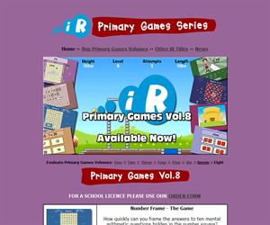 Primary Games: aprende matemáticas y practica inglés.