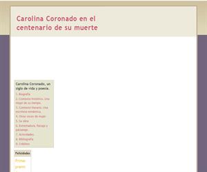 Carolina Coronado, un recurso educativo 2.0 para Literatura