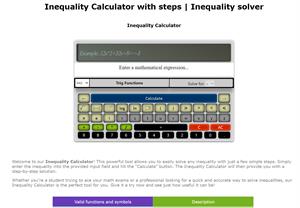 Inequality Calculator