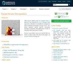Example Semantic Web Applications