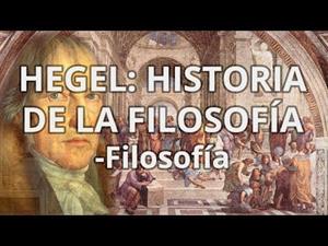 Hegel: Historia de la Filosofía