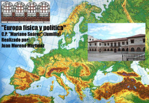 Europa Física y Política. 6º Primaria
