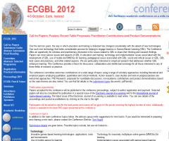 VI Congreso sobre el aprendizaje basado en juegos (ECGBL-2012)