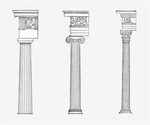 Dórico, jónico y corintio, los tres órdenes griegos (National Geographic)