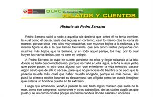 Historia de Pedro Serrano - Inca Garcilaso de la Vega (PerúEduca)