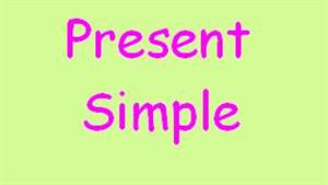 Exercises: Present Simple (saberingles)