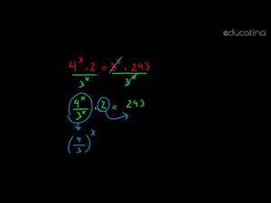Ecuaciones exponenciales y logaritmos