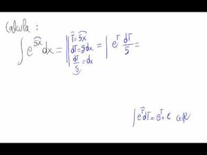 Integral inmediata - tipo exponencial