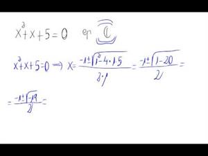 Resolución de una ecuación de segundo grado en C