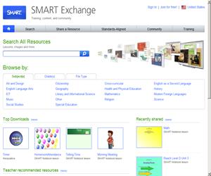 Smart Exchange: recursos educativos para Pizarra Digital