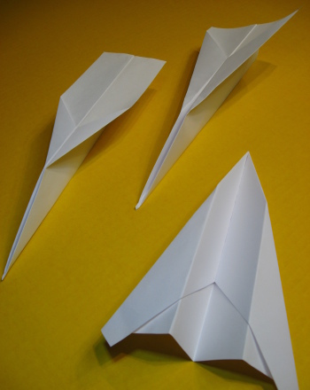 Does A Longer Paper Airplane Fly Farther than a Wide One?