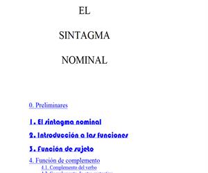 El sintagma nominal (thales.cica.es.)