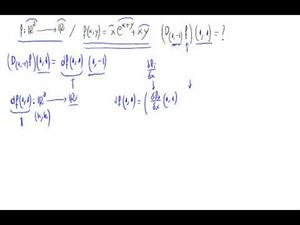Cálculo derivada direccional a partir de diferencial