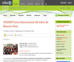 XXXVIII Feria Internacional del Libro de Buenos Aires