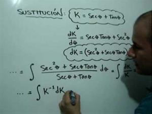 Integral por Sustitución Trigonométrica. Parte 2 de 2 (JulioProfe)