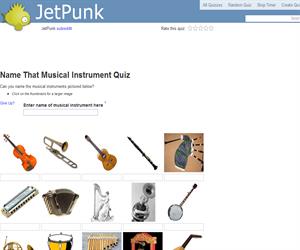 Name That Musical Instrument Quiz