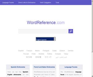 WordReference.com: diccionario online inglés-español, francés, italiano, alemán