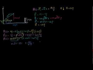 Movimiento de proyectiles usando notación vectorial parte 2 (Khan Academy Español)