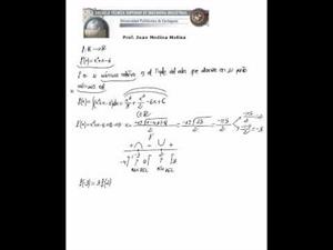 Determinar función a partir de derivada y otros datos