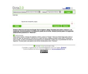 Dicta 2.0, comprueba si escribes correctamente (español e inglés)
