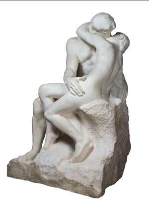El Beso de Rodin. Educación Artística.