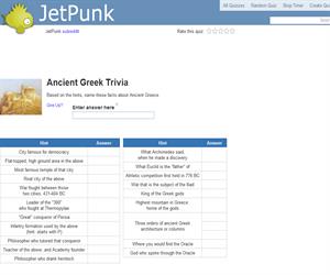 Ancient Greek Trivia