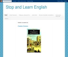 Stop and learn English