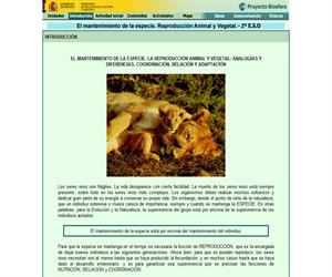 El mantenimiento de la especie. Reproducción animal y vegetal (Proyecto Biosfera)