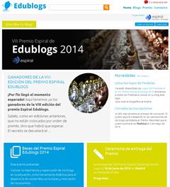 El premio Espiral Edublogs en la plataforma GNOSS