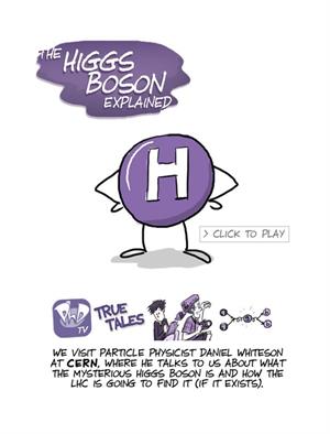 Cómic: The Higgs boson explained / El bosón de Higgs explicado (Inglés)
