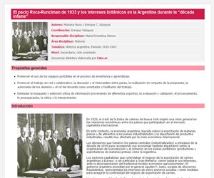 El pacto Roca-Runciman de 1933 y los intereses británicos en la Argentina durante la "década infame"