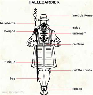 Hallebardier (Dictionnaire Visuel)