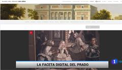 La innovación digital del Prado destaca en el informativo vespertino de TVE con motivo del 200 aniversario del museo