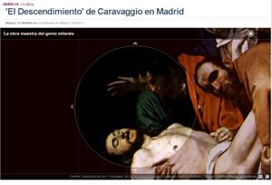 El Descendimiento de Caravaggio (elmundo.es)