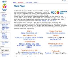 Semantic Web Standards Wiki