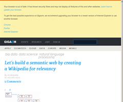 Let’s build a semantic web by creating a Wikipedia for relevancy — Tech News and Analysis