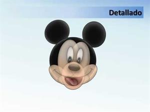 Dibuja a Mickey Mouse con Power Point