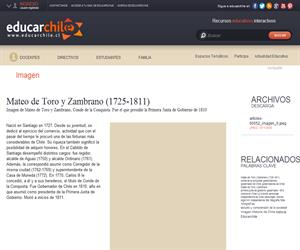 Mateo de Toro y Zambrano (1725-1811) (Educarchile)