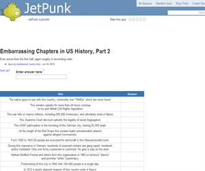 Embarrassing Chapters in US History, Part 2