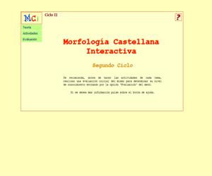 Morfología Castellana Interactiva