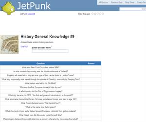 History General Knowledge 9